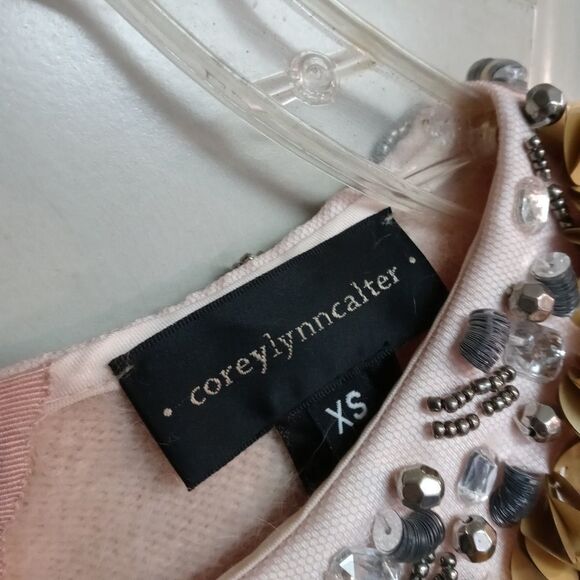 Corey Lynn Calter x Anthropologie  Peter-Pan Paillettes Sweater - Picture 6 of 12